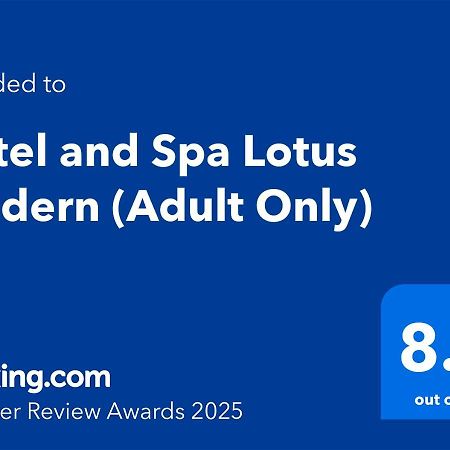 Hotel And Spa Lotus Modern (Adults Only) Киото Экстерьер фото